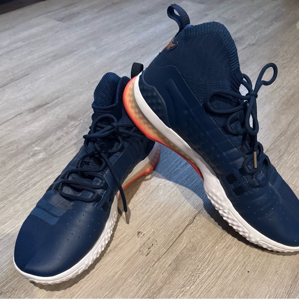 Adidas Men's Navy Blue Athletic Shoes